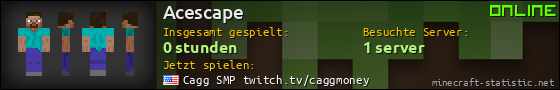 Benutzerleisten 560x90 für Acescape