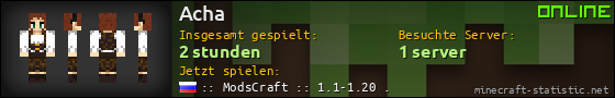 Benutzerleisten 560x90 für Acha