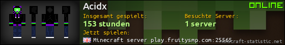 Benutzerleisten 560x90 für Acidx