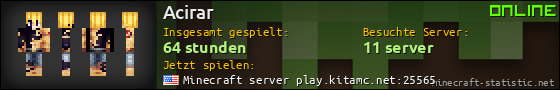 Benutzerleisten 560x90 für Acirar