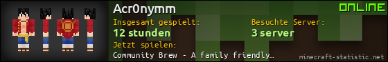 Benutzerleisten 560x90 für Acr0nymm