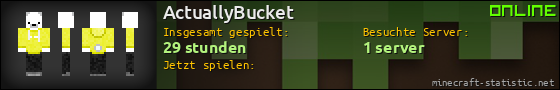 Benutzerleisten 560x90 für ActuallyBucket