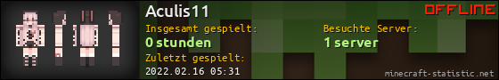 Benutzerleisten 560x90 für Aculis11