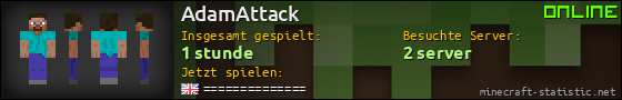 Benutzerleisten 560x90 für AdamAttack