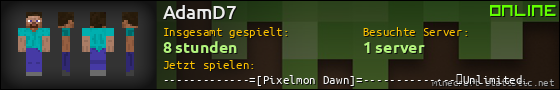 Benutzerleisten 560x90 für AdamD7