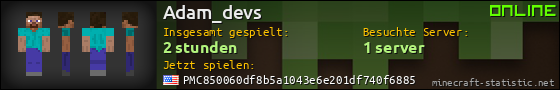 Benutzerleisten 560x90 für Adam_devs