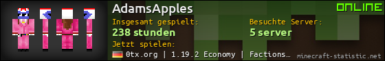 Benutzerleisten 560x90 für AdamsApples