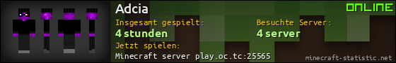 Benutzerleisten 560x90 für Adcia