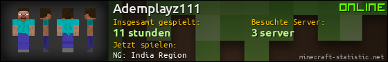 Benutzerleisten 560x90 für Ademplayz111