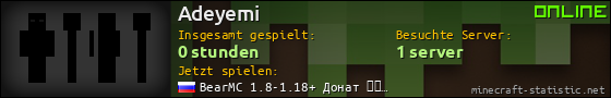 Benutzerleisten 560x90 für Adeyemi