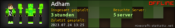 Benutzerleisten 560x90 für Adham