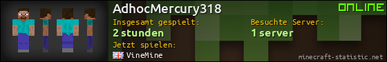 Benutzerleisten 560x90 für AdhocMercury318