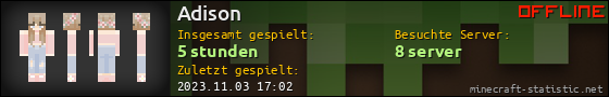 Benutzerleisten 560x90 für Adison