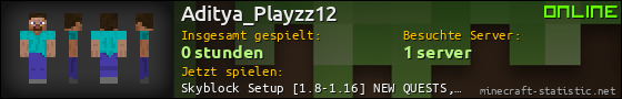 Benutzerleisten 560x90 für Aditya_Playzz12