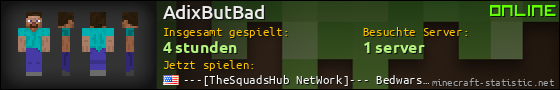Benutzerleisten 560x90 für AdixButBad