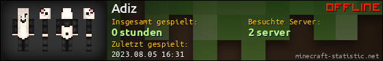 Benutzerleisten 560x90 für Adiz
