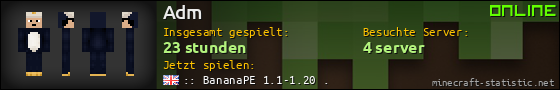 Benutzerleisten 560x90 für Adm