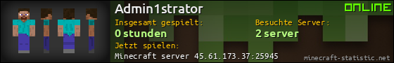 Benutzerleisten 560x90 für Admin1strator