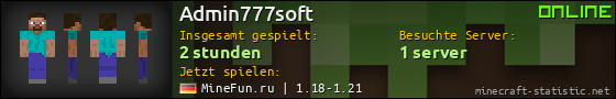 Benutzerleisten 560x90 für Admin777soft