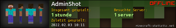 Benutzerleisten 560x90 für AdminShot