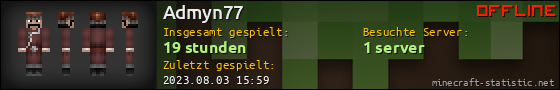 Benutzerleisten 560x90 für Admyn77