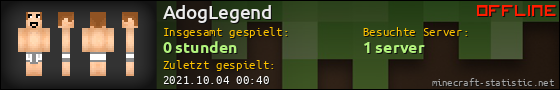 Benutzerleisten 560x90 für AdogLegend