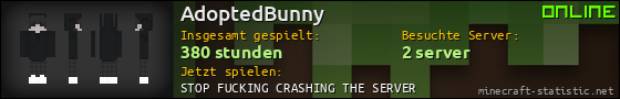 Benutzerleisten 560x90 für AdoptedBunny