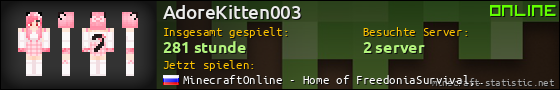 Benutzerleisten 560x90 für AdoreKitten003