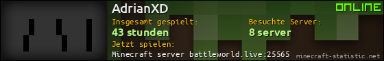 Benutzerleisten 560x90 für AdrianXD
