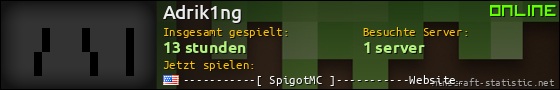 Benutzerleisten 560x90 für Adrik1ng