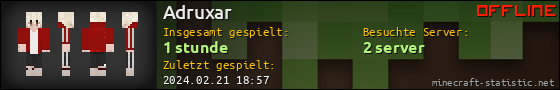 Benutzerleisten 560x90 für Adruxar