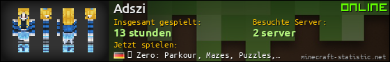 Benutzerleisten 560x90 für Adszi
