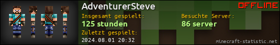 Benutzerleisten 560x90 für AdventurerSteve