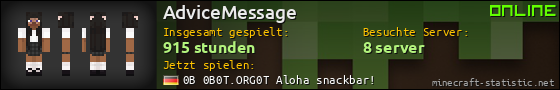 Benutzerleisten 560x90 für AdviceMessage