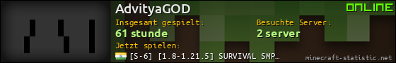 Benutzerleisten 560x90 für AdvityaGOD