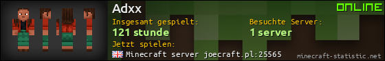 Benutzerleisten 560x90 für Adxx
