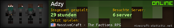 Benutzerleisten 560x90 für Adzy