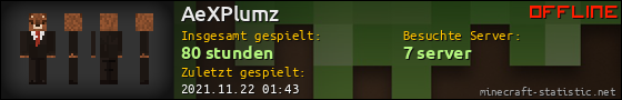Benutzerleisten 560x90 für AeXPlumz