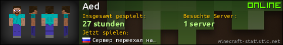 Benutzerleisten 560x90 für Aed