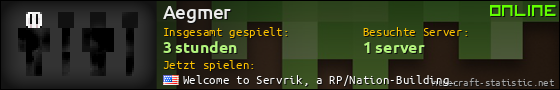 Benutzerleisten 560x90 für Aegmer