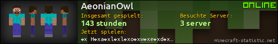 Benutzerleisten 560x90 für AeonianOwl