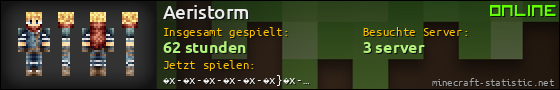 Benutzerleisten 560x90 für Aeristorm