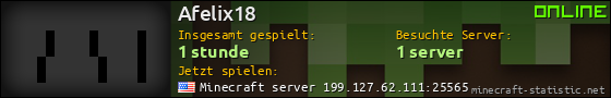 Benutzerleisten 560x90 für Afelix18