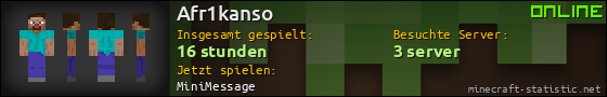 Benutzerleisten 560x90 für Afr1kanso