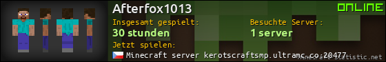 Benutzerleisten 560x90 für Afterfox1013