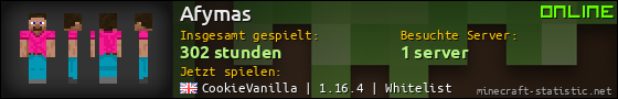 Benutzerleisten 560x90 für Afymas