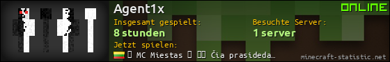 Benutzerleisten 560x90 für Agent1x