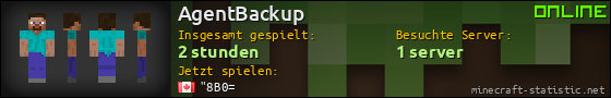 Benutzerleisten 560x90 für AgentBackup