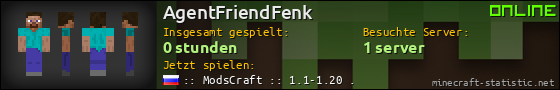 Benutzerleisten 560x90 für AgentFriendFenk