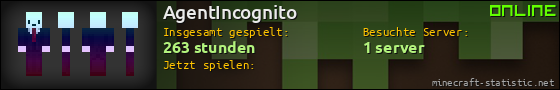 Benutzerleisten 560x90 für AgentIncognito